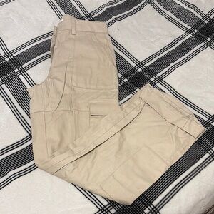 H&M Tan Cargo Pants